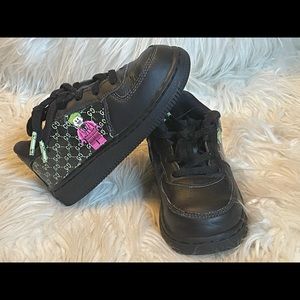 Custom Nike AF1 Air Force - Size 8C - Lego Batman Joker GG    ( Gucci ) Theme!
